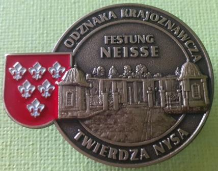 Odznaka Krajoznawcza Twierdza Nysa Image