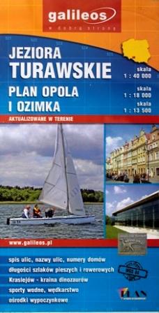 Jeziora Turawskie Jeziora Turawskie, Plan Opola i Ozimka