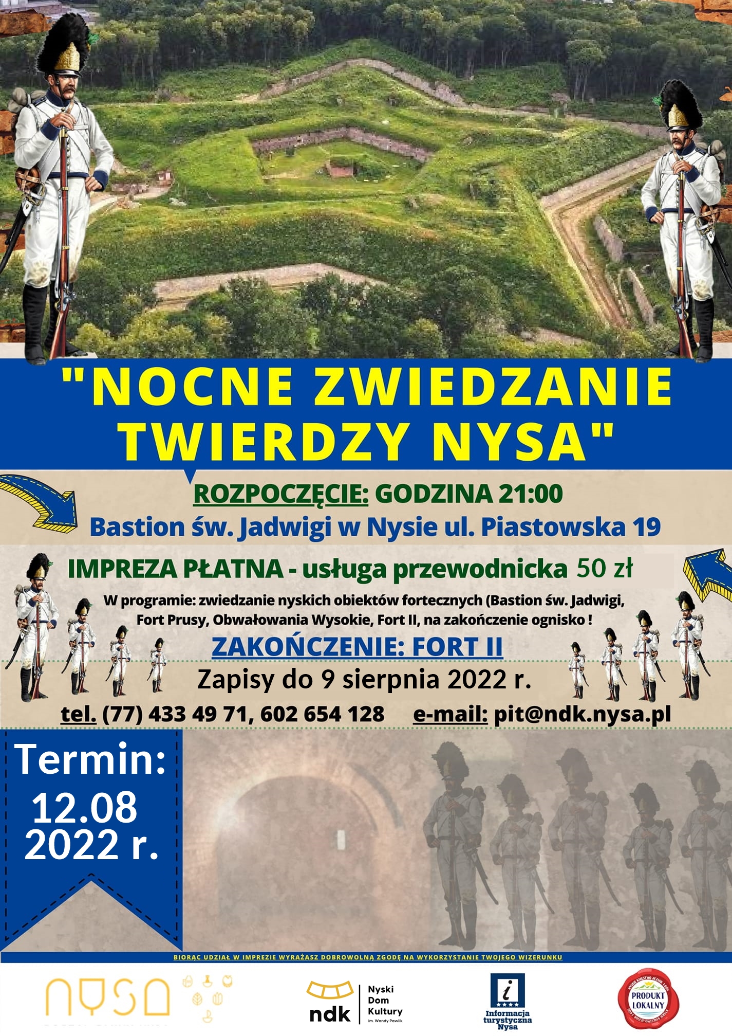 nocne zwiedzanie 2022 sierpien