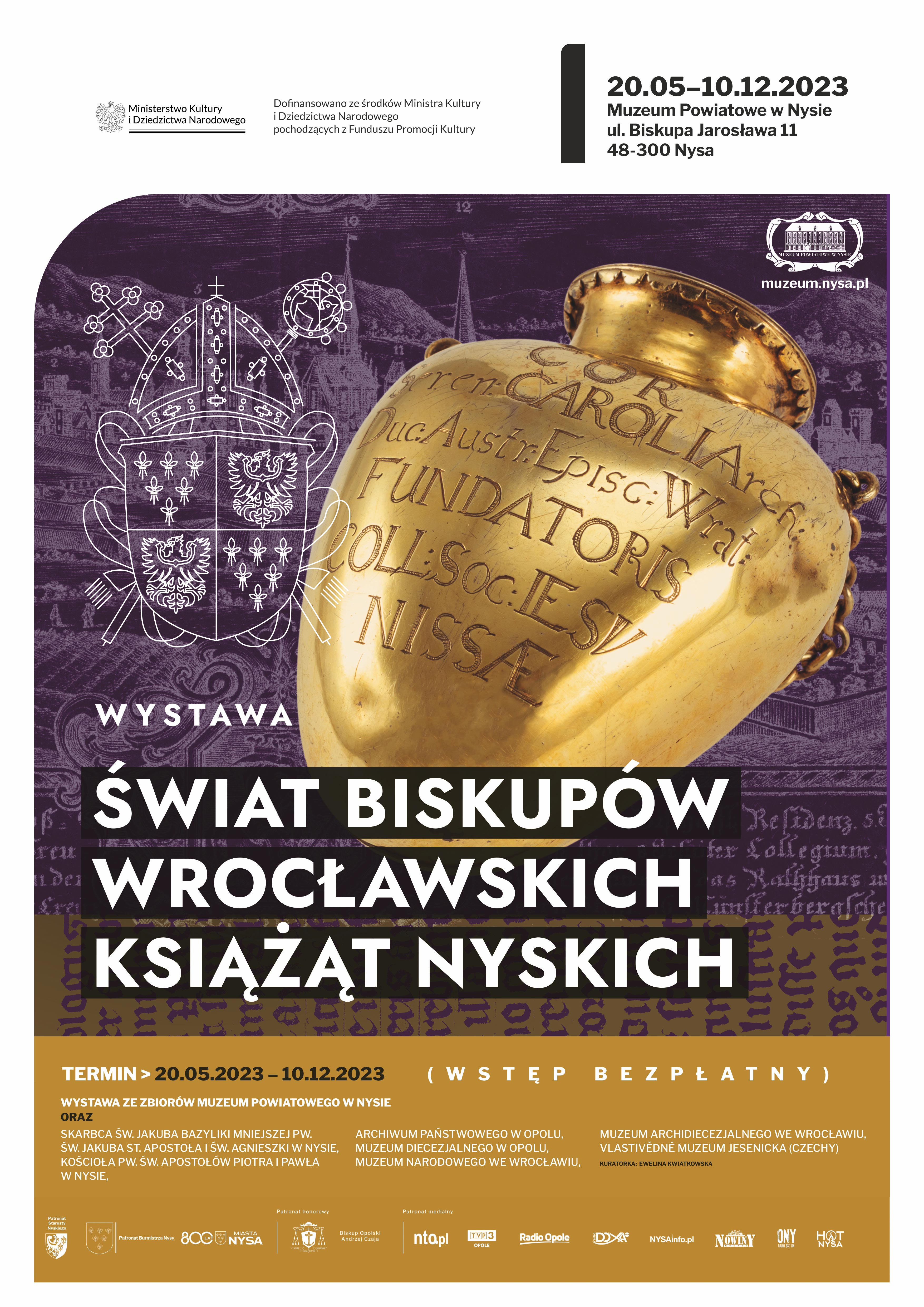 Wystawa poświęcona biskupom wrocławskim książętom Ziemi Nyskiej